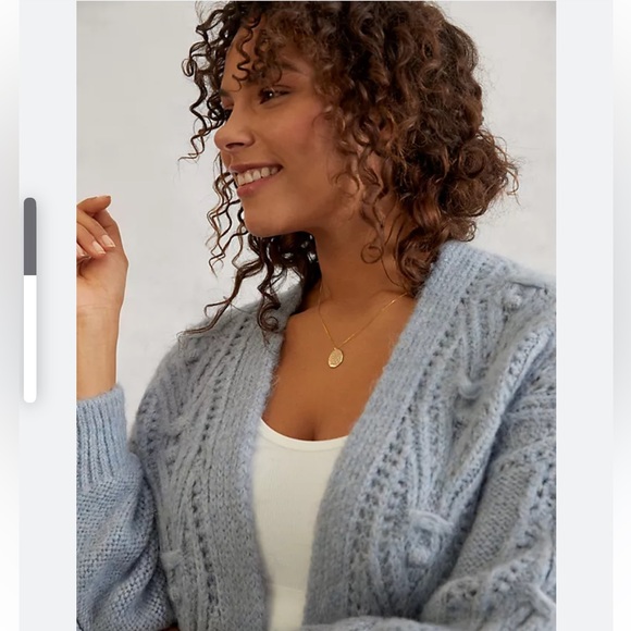 Anthropologie Nuria Cable Knit Cardigan - Picture 4 of 12